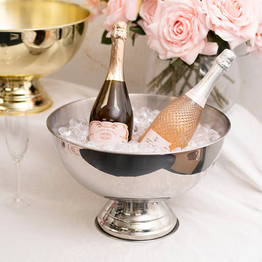 Stainless Steel Champagne Cooler 13.5L Silver (39.5Dx25cmH)