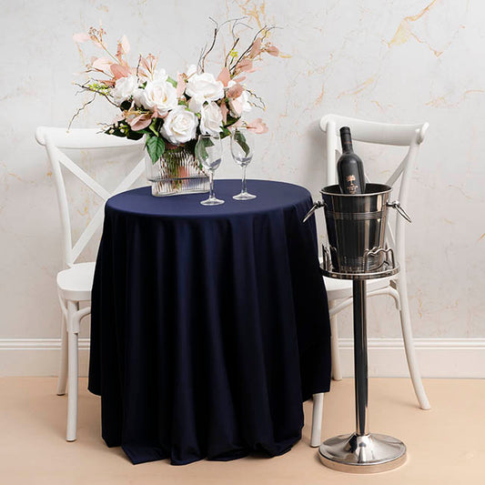 Stainless Steel Ice Bucket Stand Silver (22.5cmDx62.5cmH)