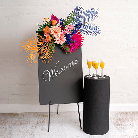 Metal Easel Black (150cmH)