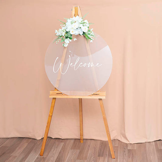 Wooden Tripod Easel Natural Brown (150cmH)