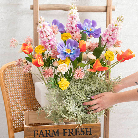 FlexiFoam Arrangement Brick (8x15x40cm) White