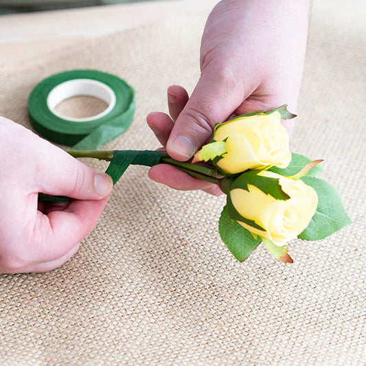 ECO Paper Parafilm Floral Tape Pack 2 Green (12.5mm x 27m)