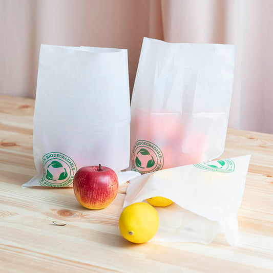 Biodegradable Produce Bag 2L Pack of 32 (18x23cmH)