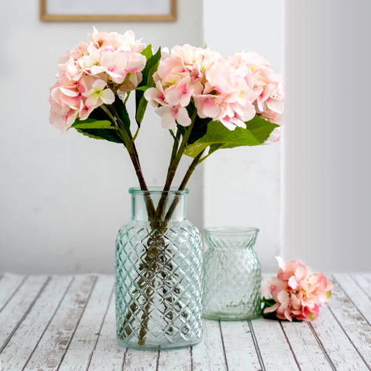 Glass Ann Bottle Vase Large Spanish Green (14.5x25.5cmH)