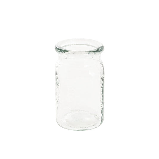 Glass Valley Jar Clear (8x14cmH)