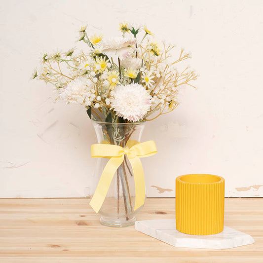 Glass Country Sabrina Vase Clear (12Dx22.5cmH)