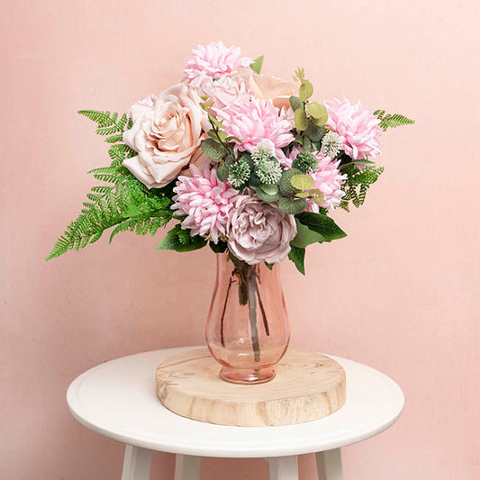 Glass Country Sabrina Vase Nude (12Dx22.5cmH)