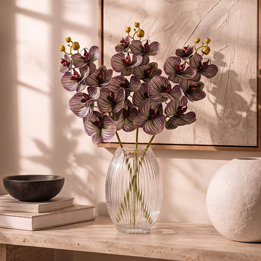 Glass Candy Vase Clear (20x28cmH)