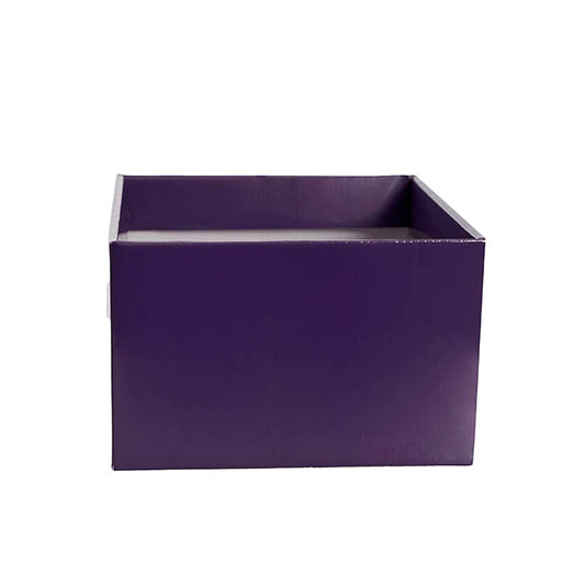 Large Posy Box Autolock Base Pack 10 Violet (22x14cmH)