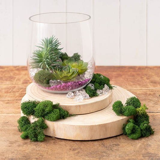 Acrylic ICE Crystal Scatters 18mm Clear Bright (340g Bag)