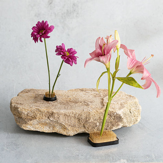 Ikebana Stayput Kenzan Flower Holder No.5 Rect (5 x 6.8cm)