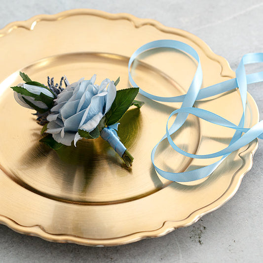 Bulk Ribbon Single Face Satin Sky Blue (10mmx50m)