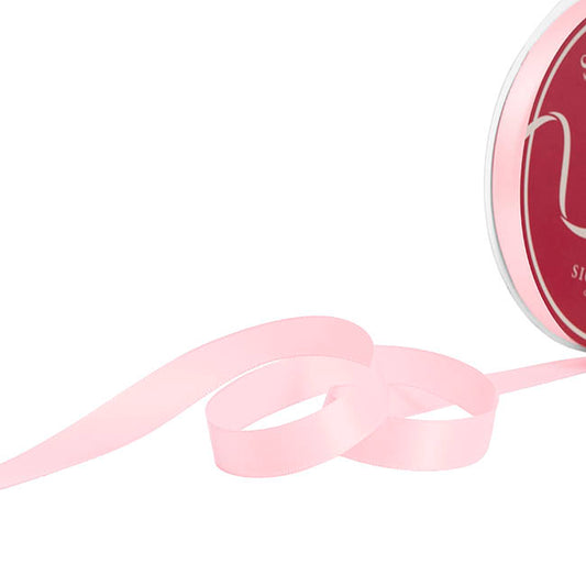 Bulk Ribbon Single Face Satin Baby Pink (15mmx50yd)