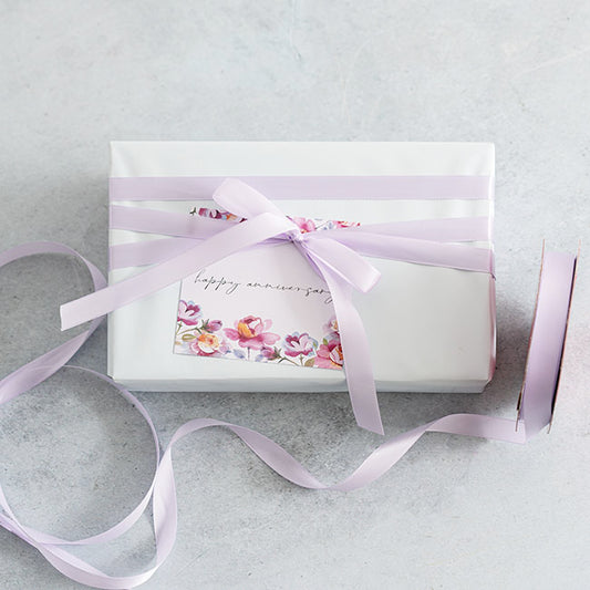 Bulk Ribbon Single Face Satin Lavender Orchid (15mmx50m)