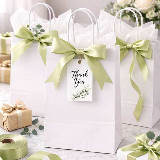 Jumbo Bulk Ribbon Single Face Satin Sage (25mmx100yd)