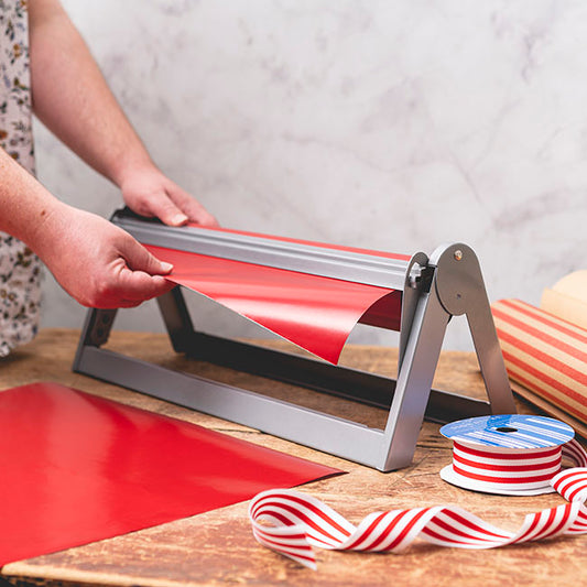 Desk Top Folding Kraft Paper Roll Dispenser 500mm