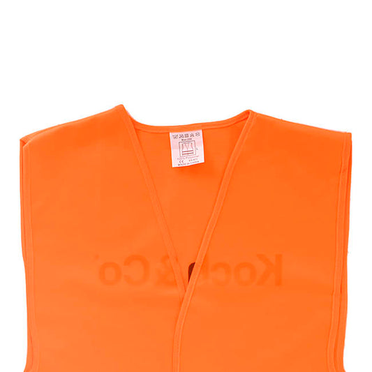 Workwear Fluorescent Safety Vest Orange (64x68cmH) Large