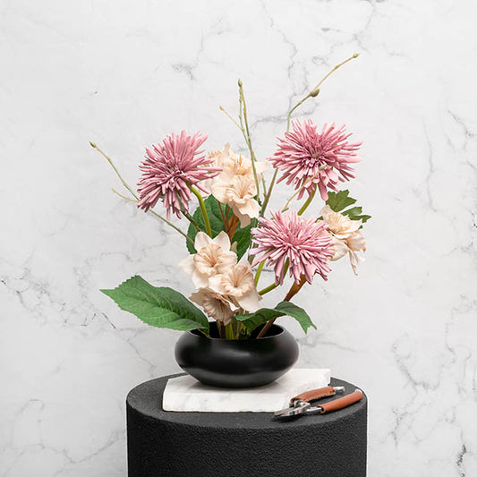 Ceramic Modern Bowl Small Matte Black (15.5Dx6.5cmH)