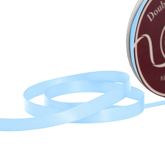 Ribbon Satin Deluxe Double Faced Sky Blue (10mmx30m)
