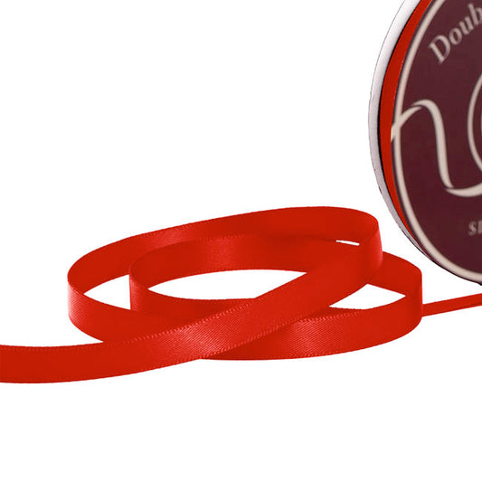 Ribbon Satin Deluxe Double Faced Red (10mmx30m)