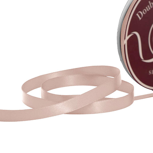 Ribbon Satin Deluxe Double Faced Rose Gold (10mmx30m)