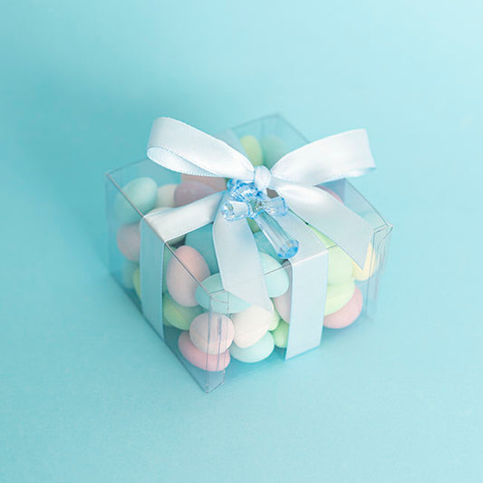 Ribbon Satin Deluxe Double Faced Baby Blue (15mmx25m)