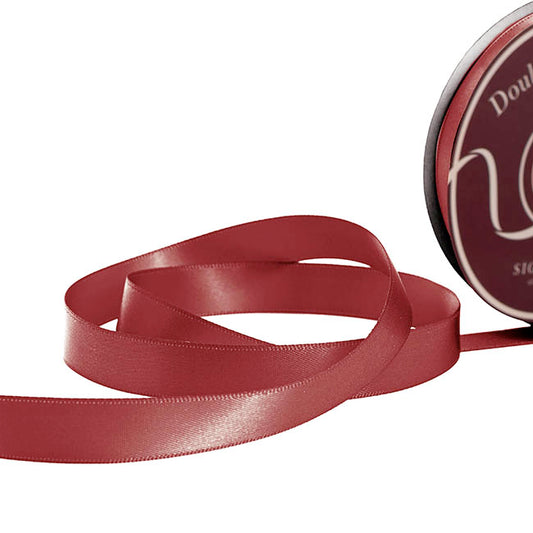 Ribbon Satin Deluxe Double Faced Sienna Blaze (15mmx30m)