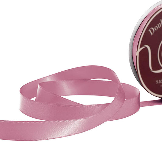Ribbon Satin Deluxe Double Faced Vintage Pink (15mmx30m)