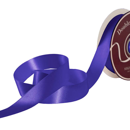 Ribbon Satin Deluxe Double Faced Violet (25mmx30m)