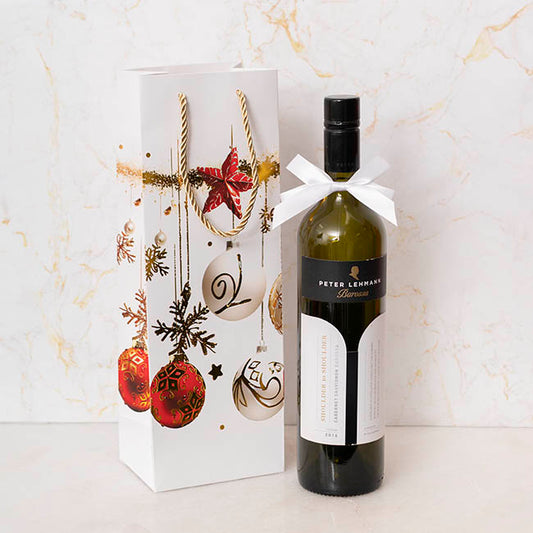 Pre-Made Bow Satin 15mm & Elastic Loop Pk6 White (10*8cm)