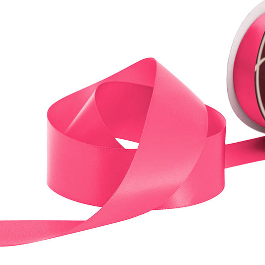 Ribbon Satin Deluxe Double Faced Deep Pink (38mmx30m)