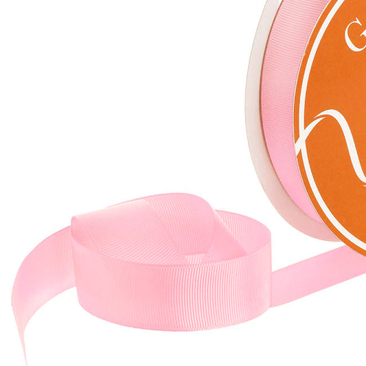 Ribbon Plain Grosgrain Baby Pink (25mmx30m)