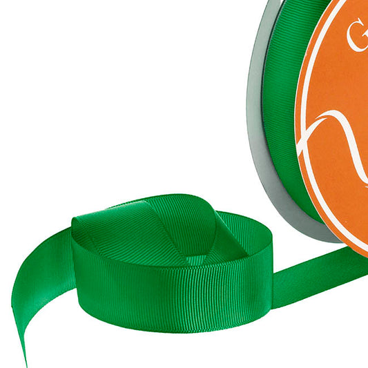 Ribbon Plain Grosgrain Emerald Green (25mmx30m)