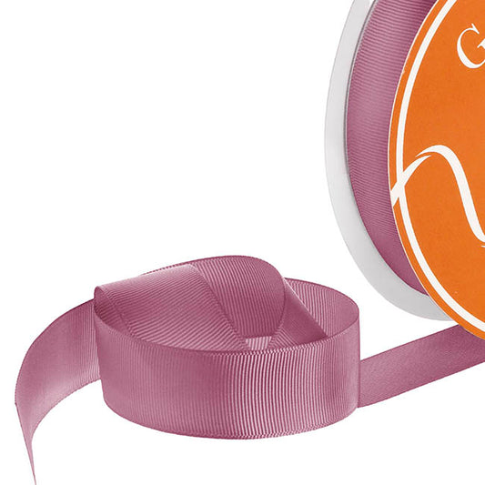 Ribbon Plain Grosgrain Dark Pink Musk (25mmx30m)