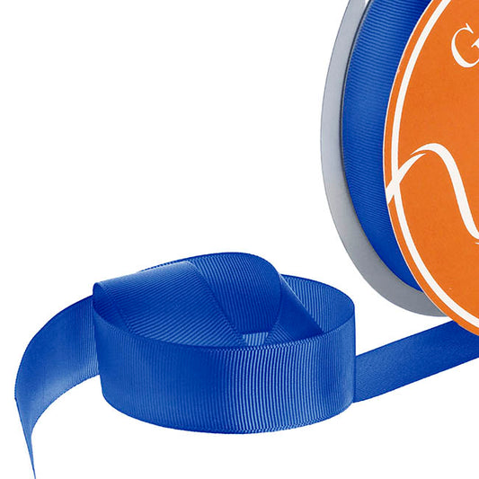 Ribbon Plain Grosgrain Royal Blue (25mmx30m)