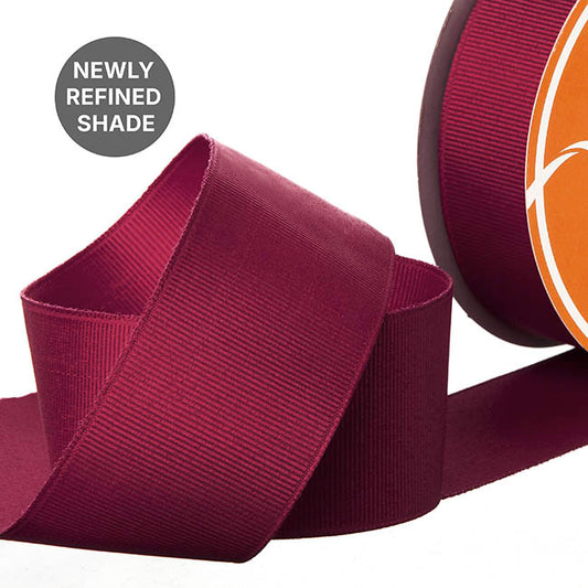 Ribbon Plain Grosgrain Burgundy (38mmx30m)