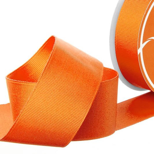 Ribbon Plain Grosgrain Orange