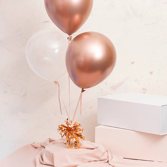 Balloon Weight Foil Rose Gold (170g)