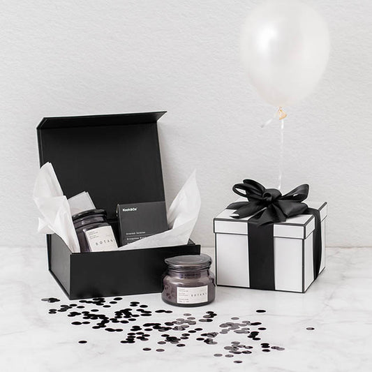 Confetti Round Shape 25g Bag (1.5cmD) Metallic Black