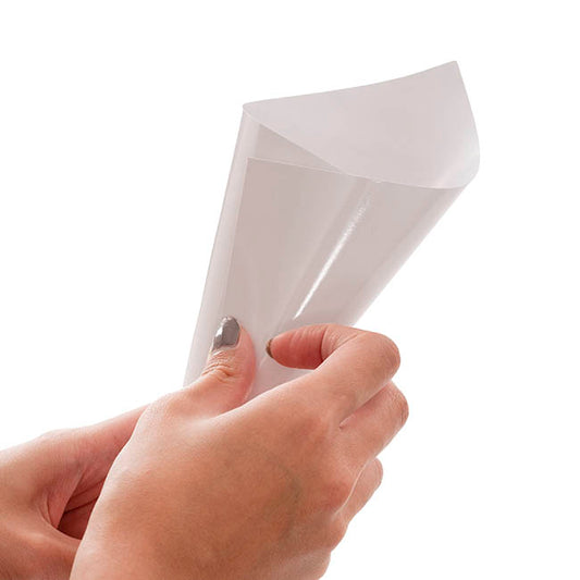 Paper Snack & Confetti Cone Pack 20 White (18.5x16.5cm)