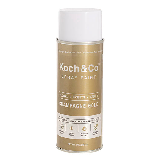 Floral Event Craft Spray Paint Metallic Champagne Gold 340g