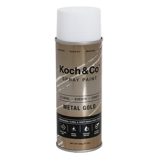 Floral Event Craft Spray Paint Metal Gold (340g)