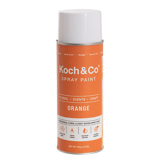 Floral Event Craft Spray Paint Orange (340g)
