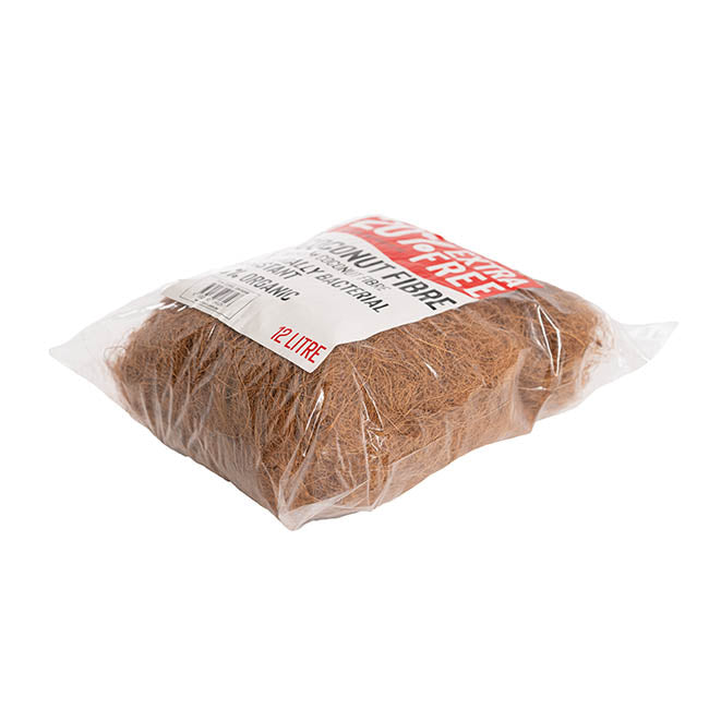 Coconut Fibre 12L Natural Premium Grade 240g Bag