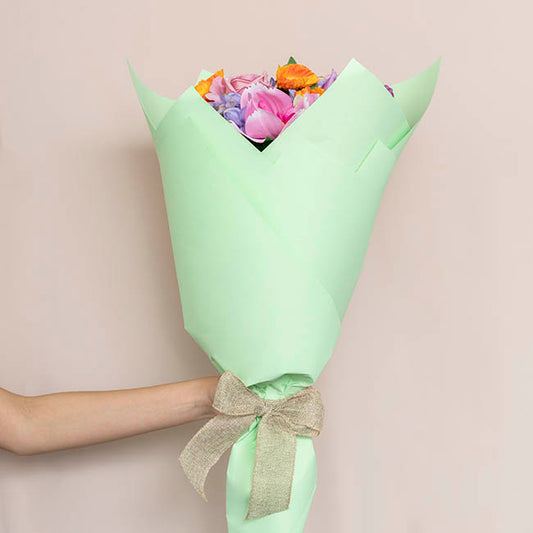 Kraft Paper Coloured 80gsm Paradise Green Pack 100 (50x70cm)