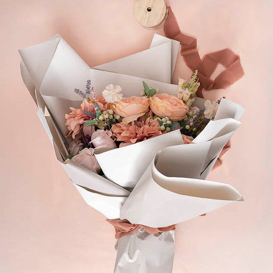 Kraft Paper Duet 80gsm Pumice & White Pack 100 (50x70cm)