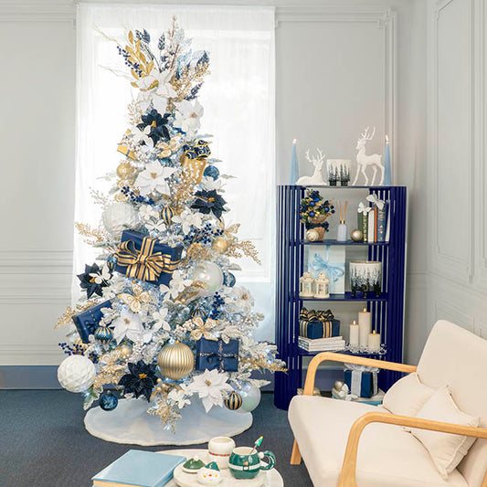 Shape Easy Forest Snow Pine LED Xmas Tree White (1.2x2mH)