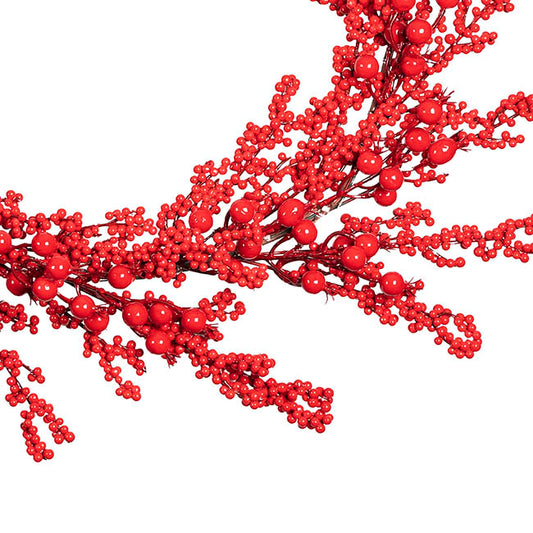 Cascading Mixed Berry Spray Red (102cmL)