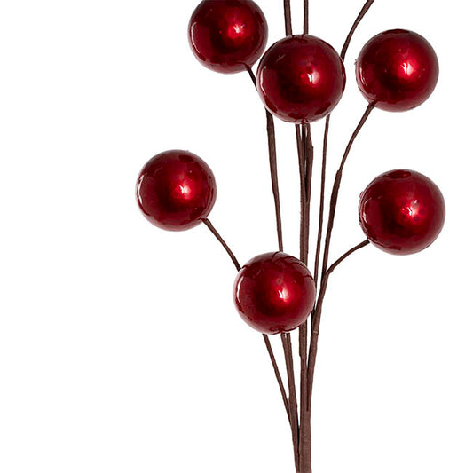 Giant Berry Spray Dark Red (72cmH)