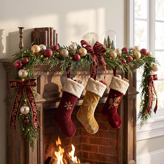 Norway Spruce Pine Garland Real Touch Green (180cmL)